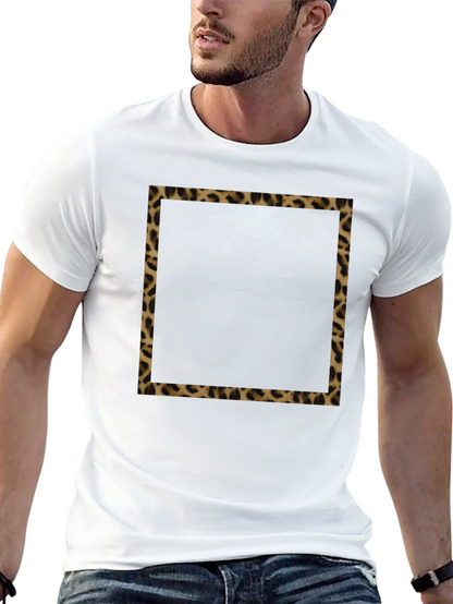 Leopard Border T-Shirt