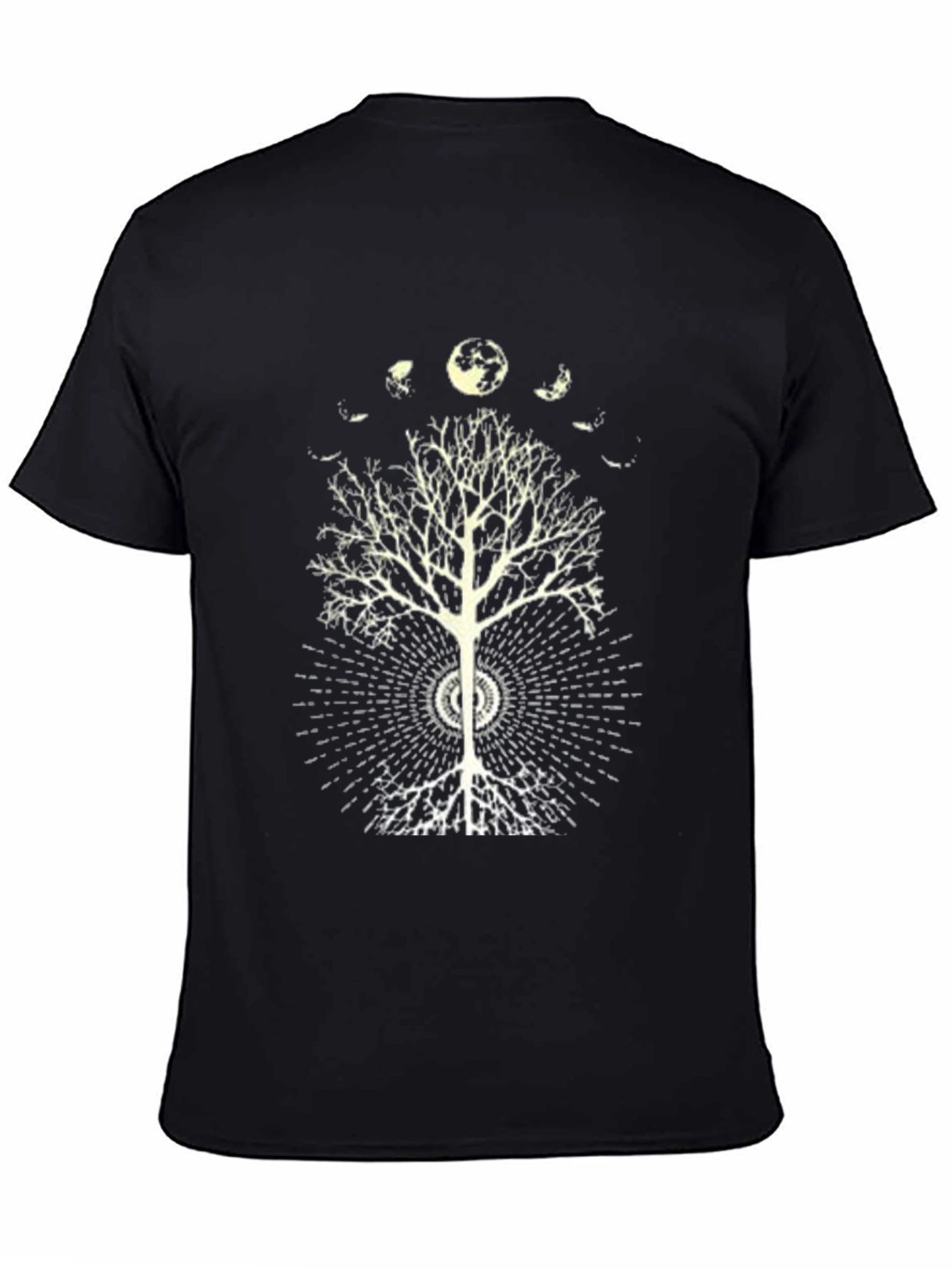 Moon Phase Tree Graphic Tee