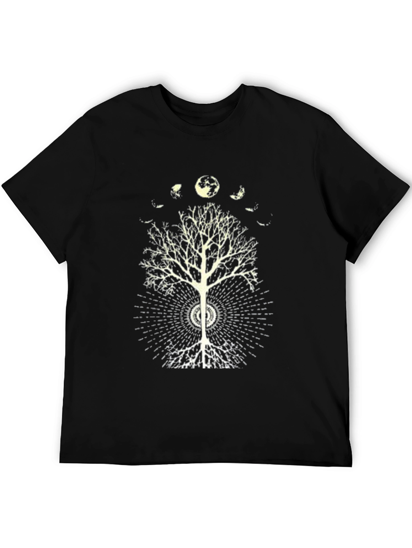 Moon Phase Tree Graphic Tee