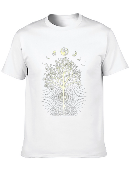 Moon Phase Tree Graphic Tee