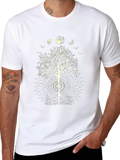 Moon Phase Tree Graphic Tee