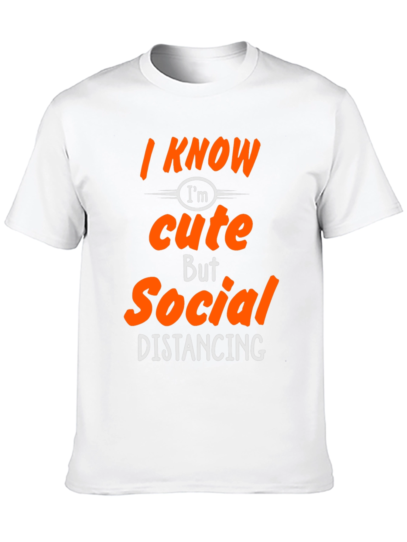 Funny Social Distancing Graphic Tee Shirt