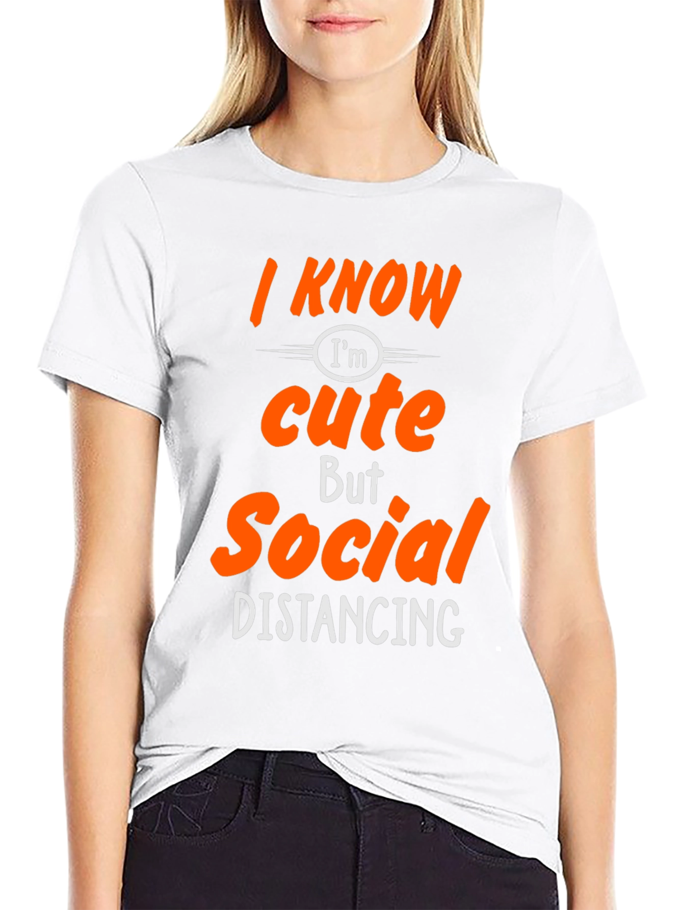 Funny Social Distancing Graphic Tee Shirt