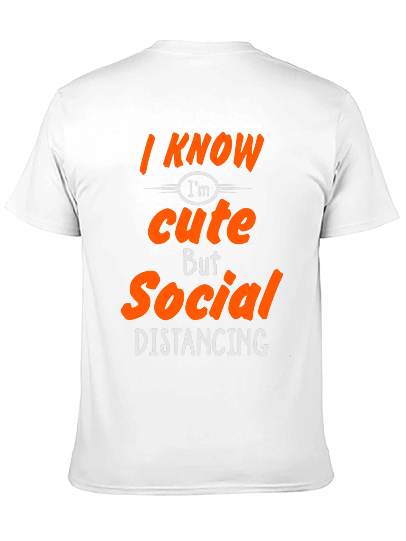 Funny Social Distancing Graphic Tee Shirt