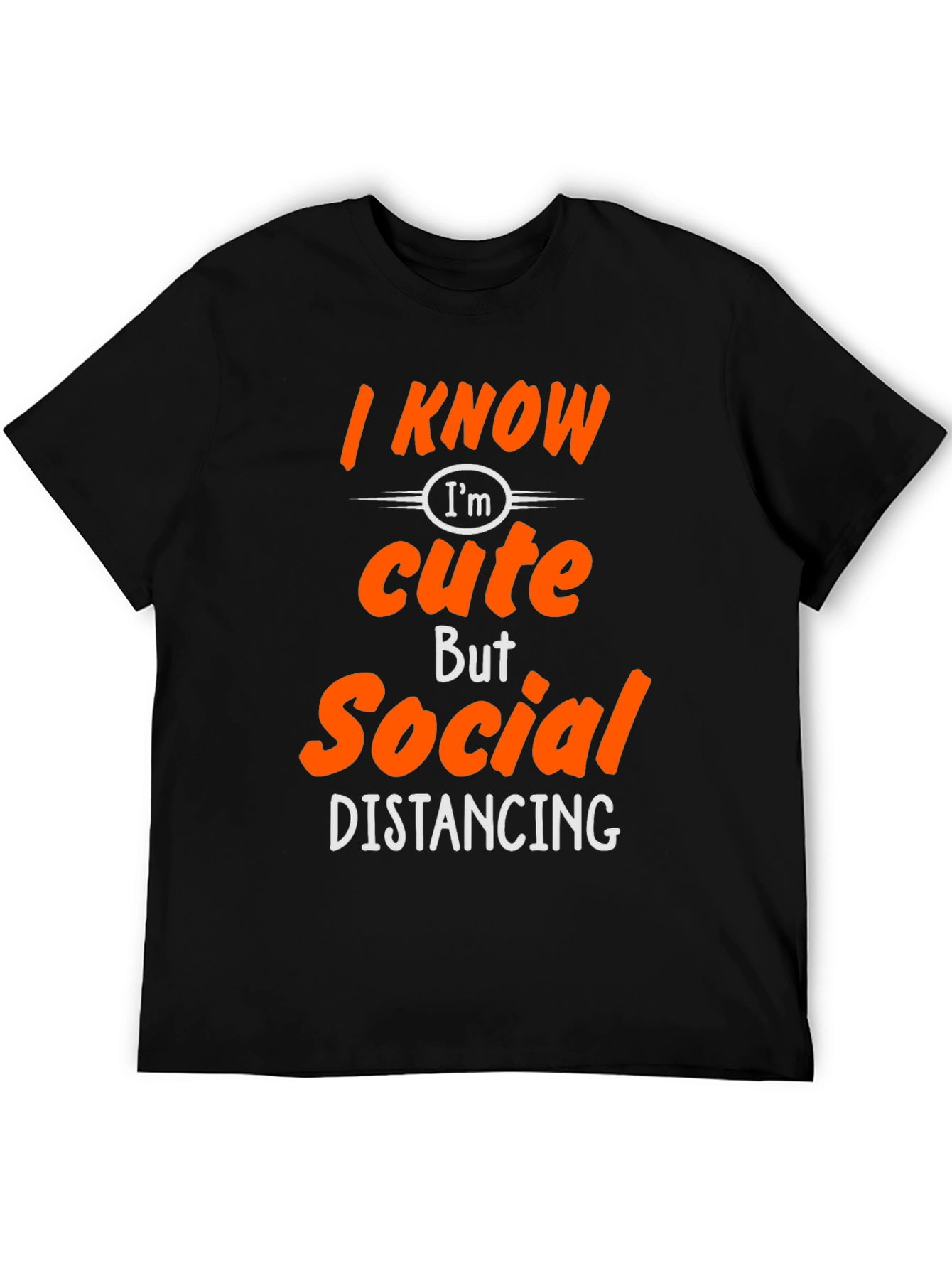 Funny Social Distancing Graphic Tee Shirt