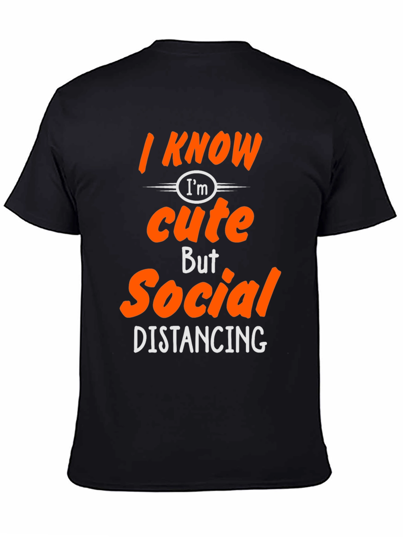 Funny Social Distancing Graphic Tee Shirt
