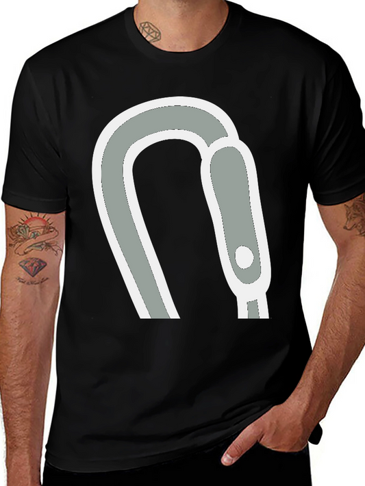Carabiner Graphic Tee - Black