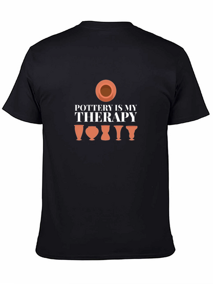 Pottery is My Therapy Graphic T-Shirt