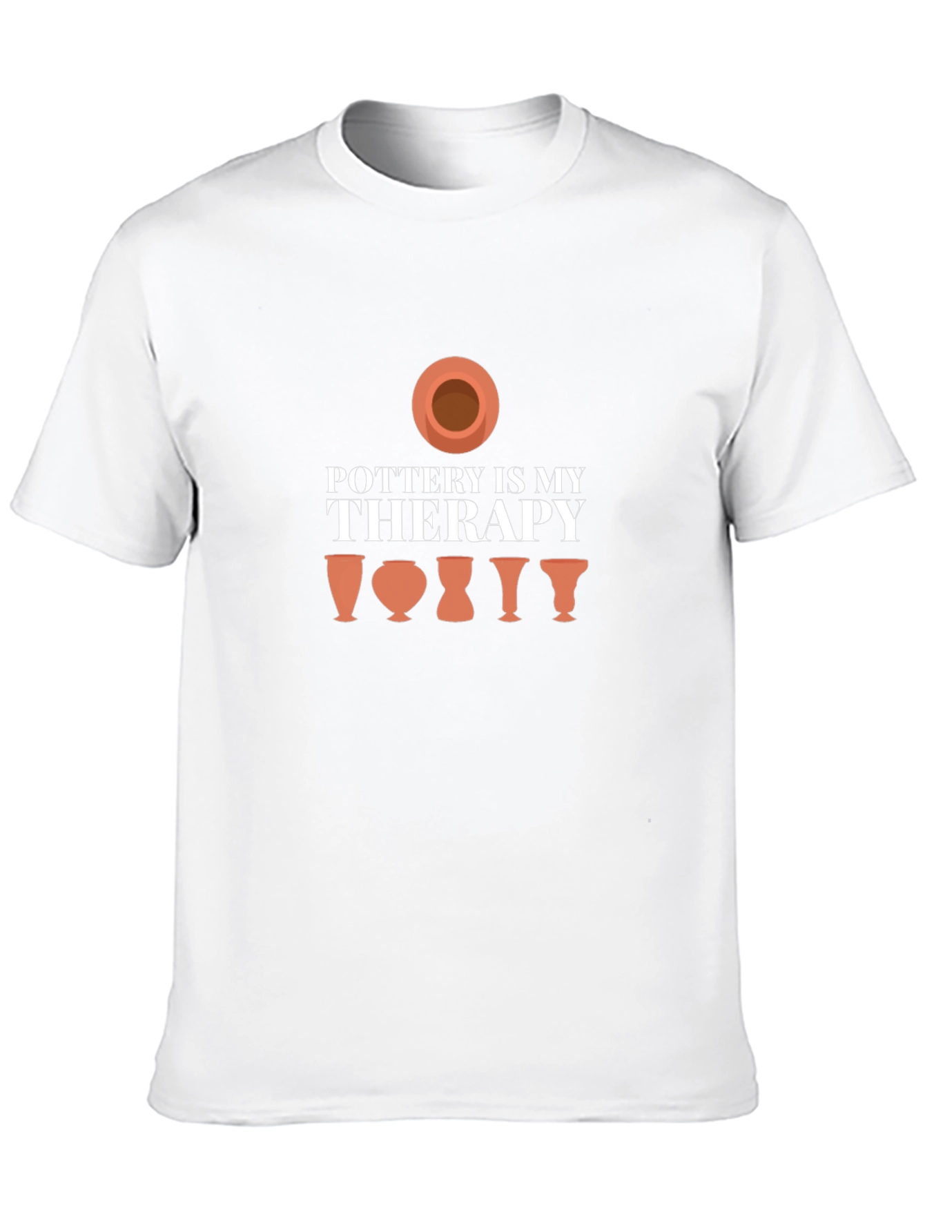 Pottery is My Therapy Graphic T-Shirt