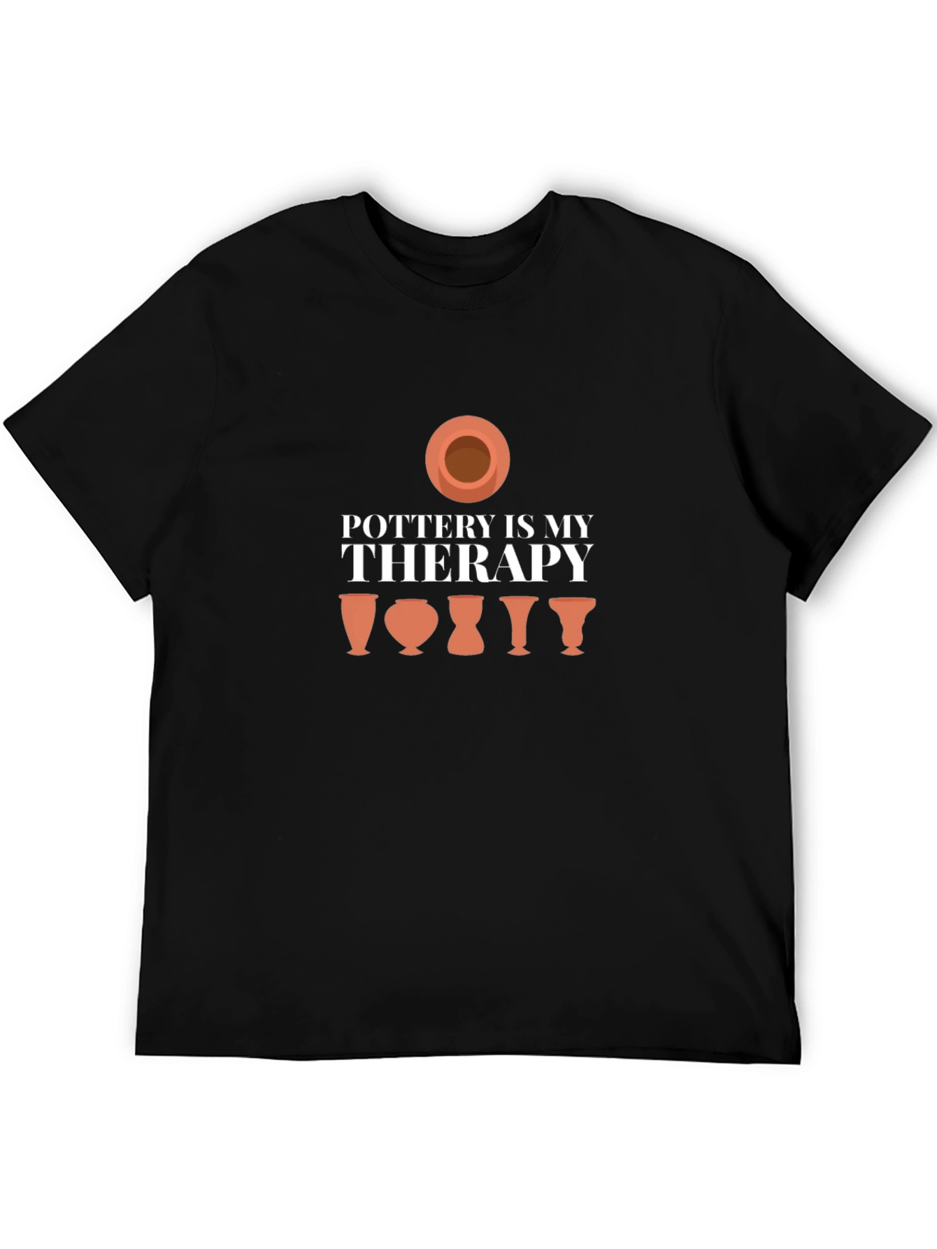 Pottery is My Therapy Graphic T-Shirt