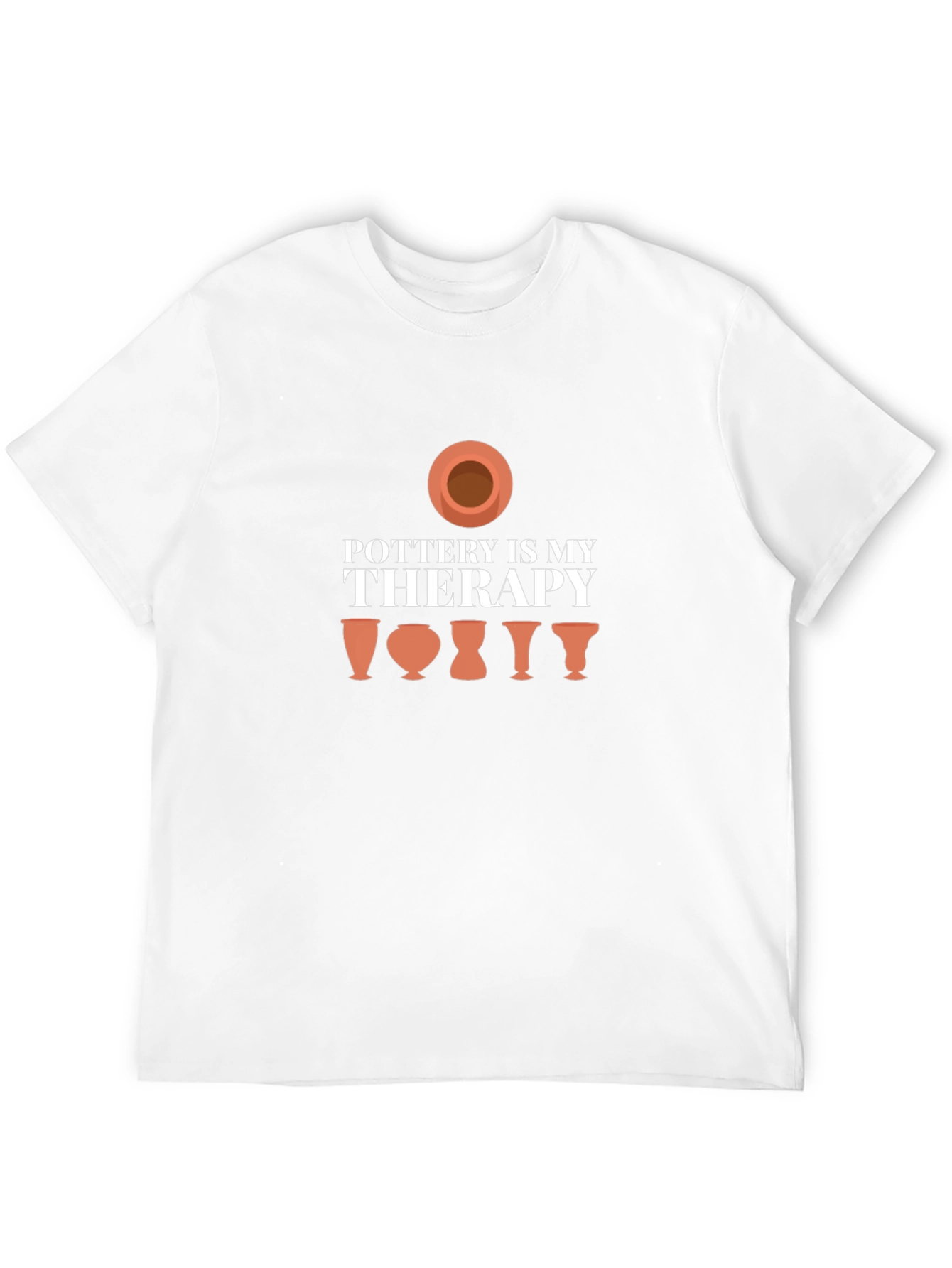 Pottery is My Therapy Graphic T-Shirt