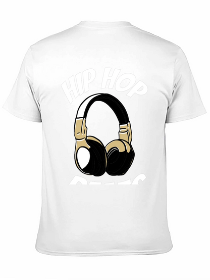 Hip Hop Beats T-Shirt - Black Graphic Tee