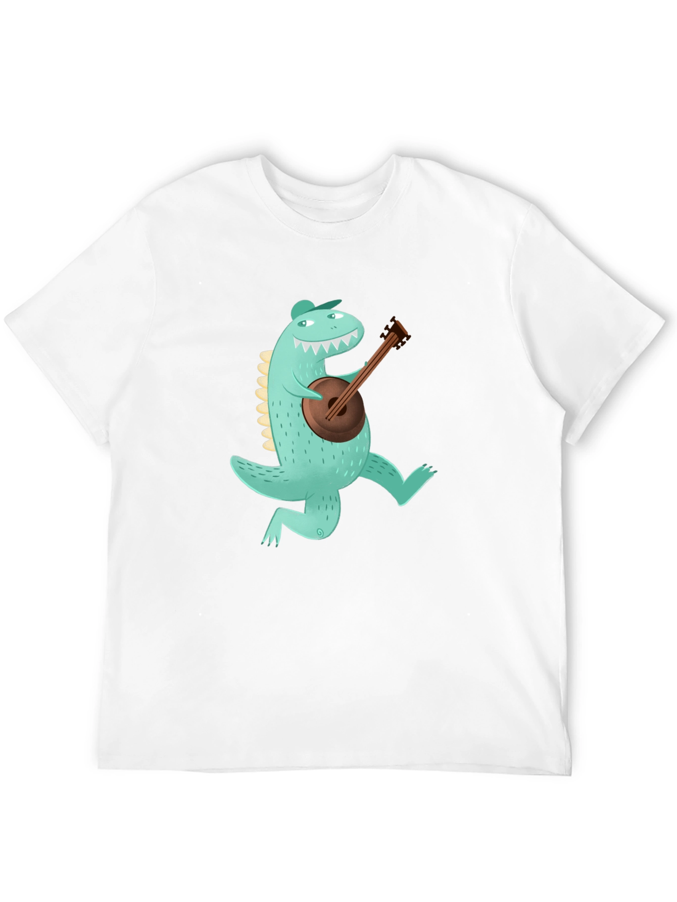 Dino Banjo Black T-Shirt