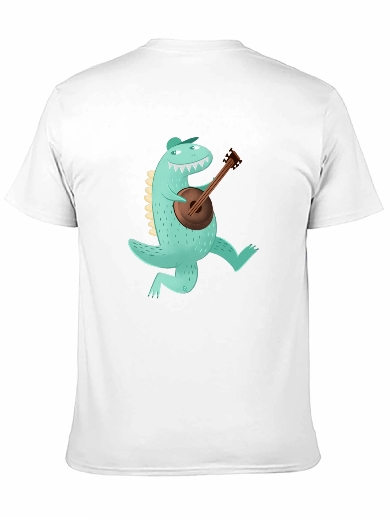 Dino Banjo Black T-Shirt