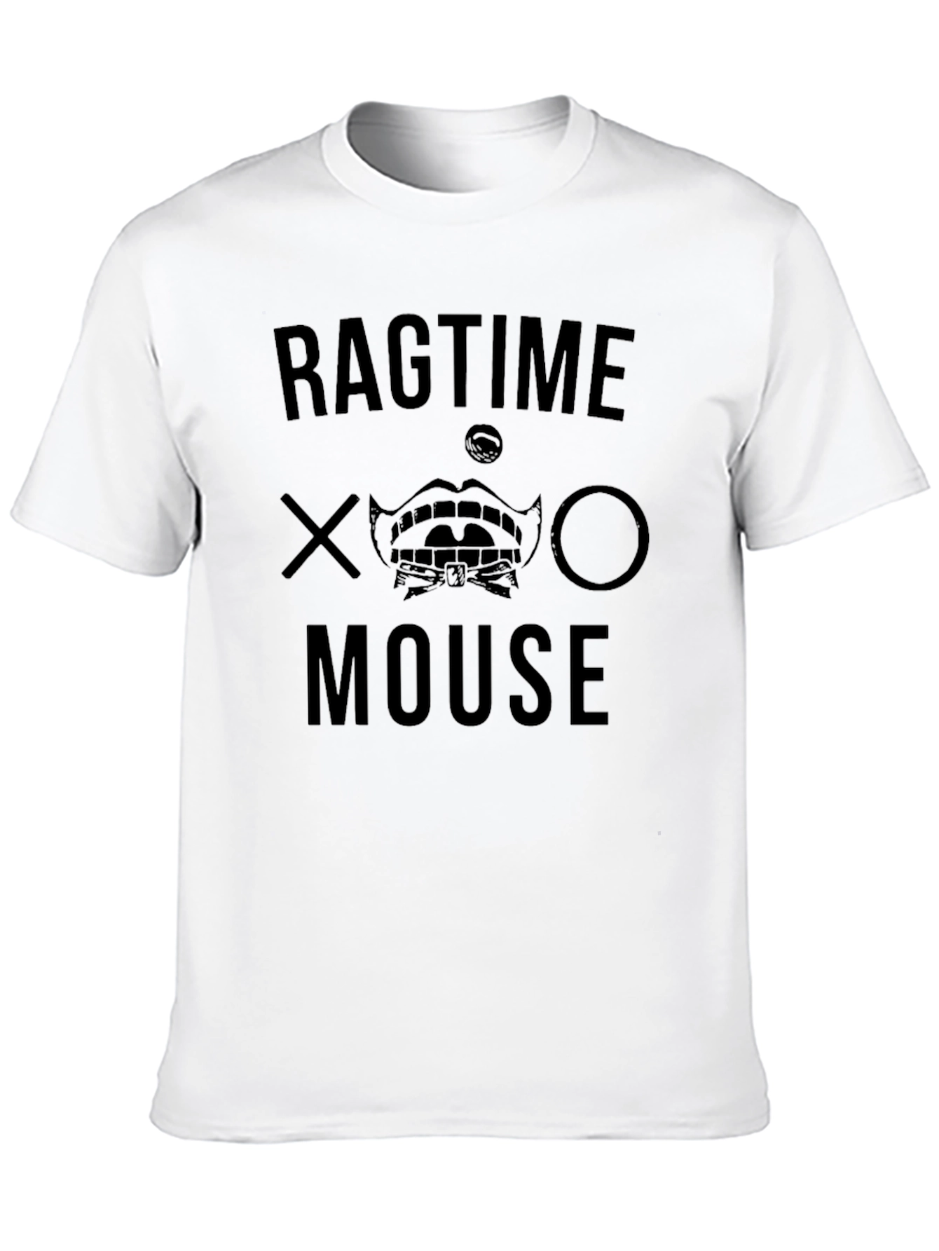 Ragtime Mouse Graphic T-Shirt Black Mens