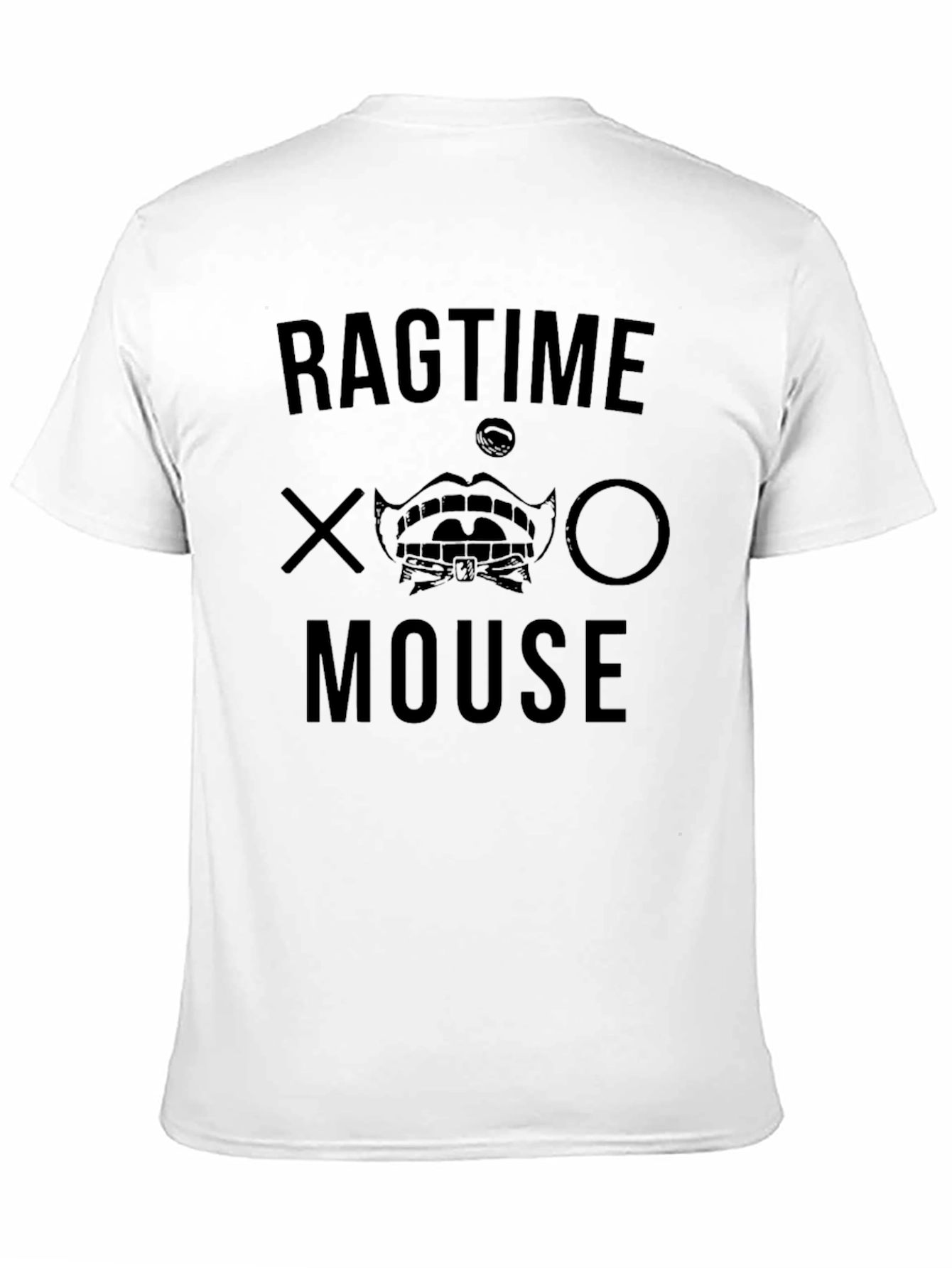 Ragtime Mouse Graphic T-Shirt Black Mens