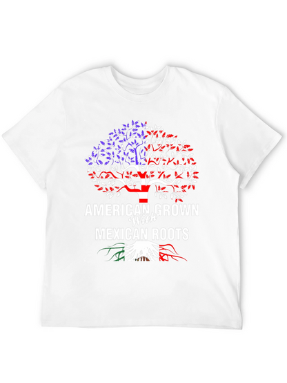 American Grown Mexican Roots T-Shirt