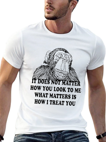 Chimpanzee T-Shirt - Kindness Matters