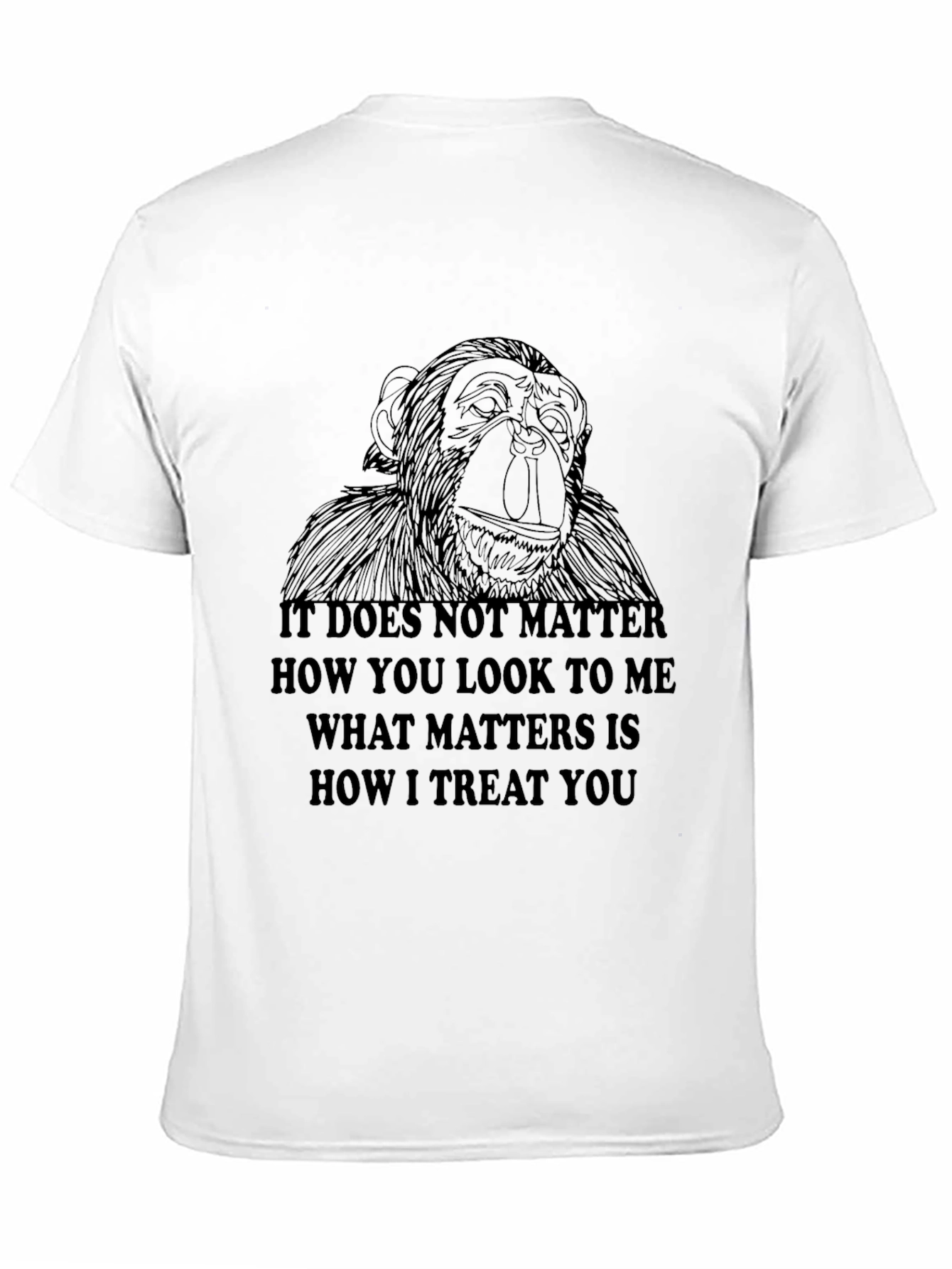 Chimpanzee T-Shirt - Kindness Matters