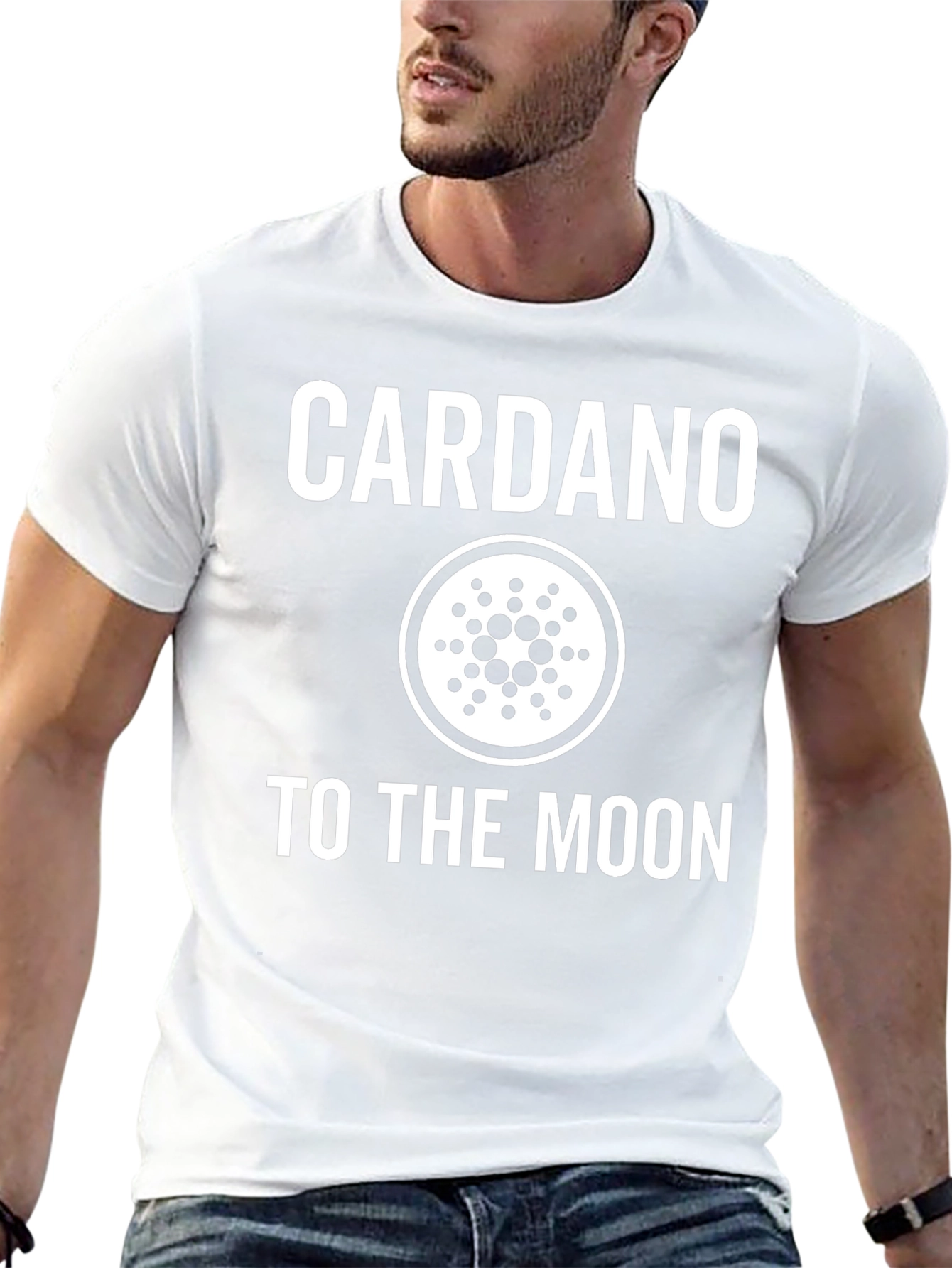 Cardano Crypto T-Shirt - To The Moon!
