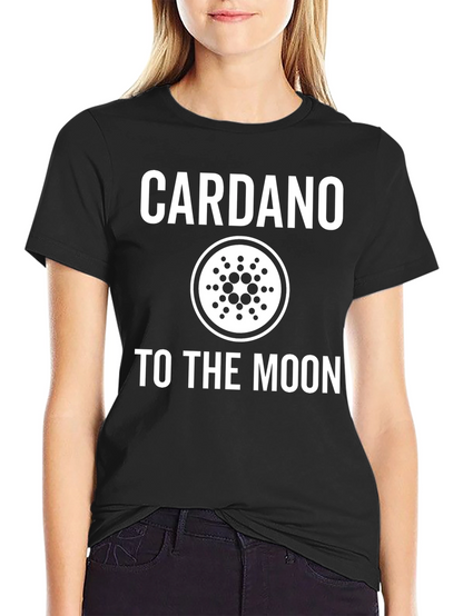 Cardano Crypto T-Shirt - To The Moon!