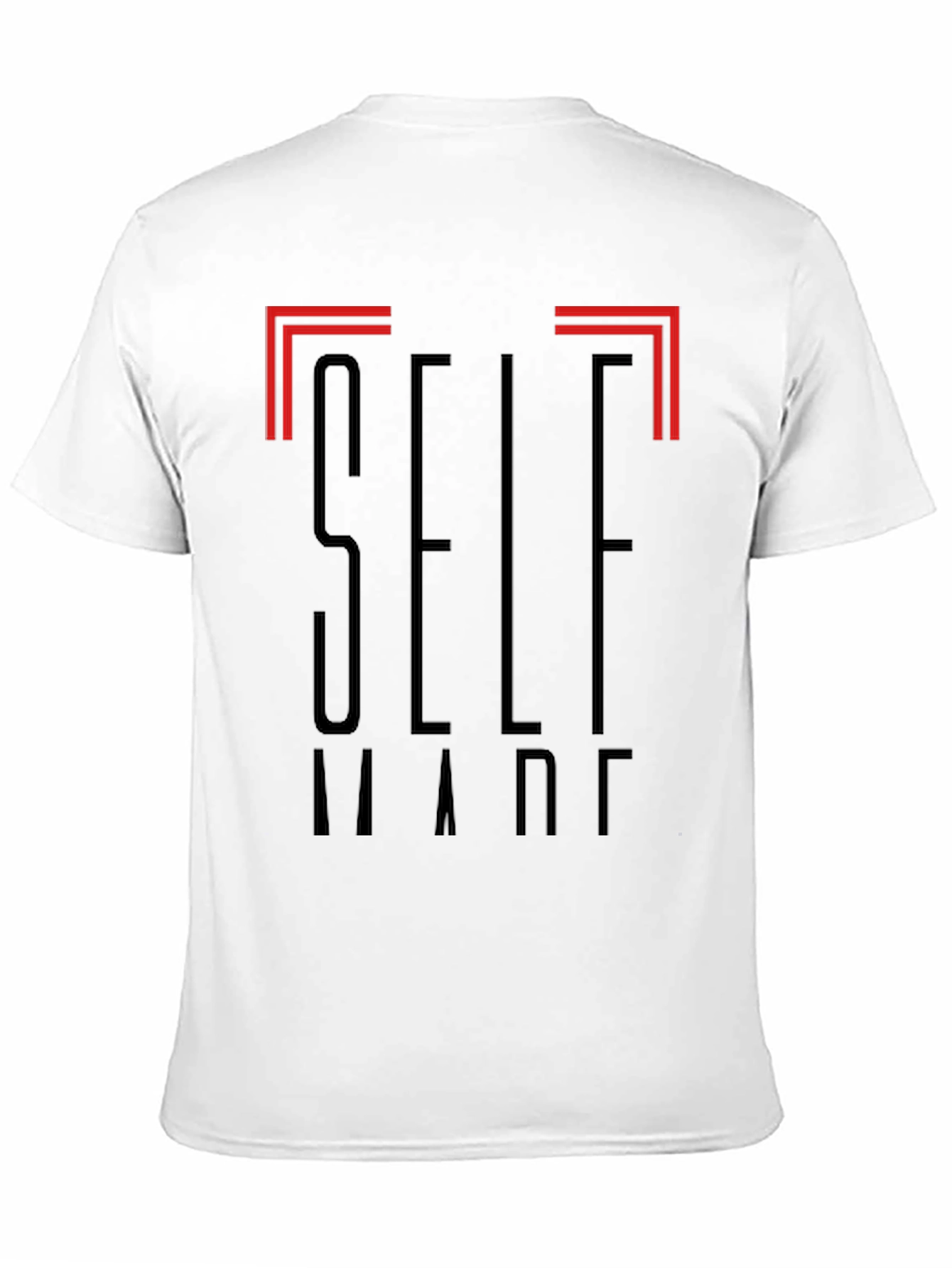 Self Made Graphic Black T-Shirt