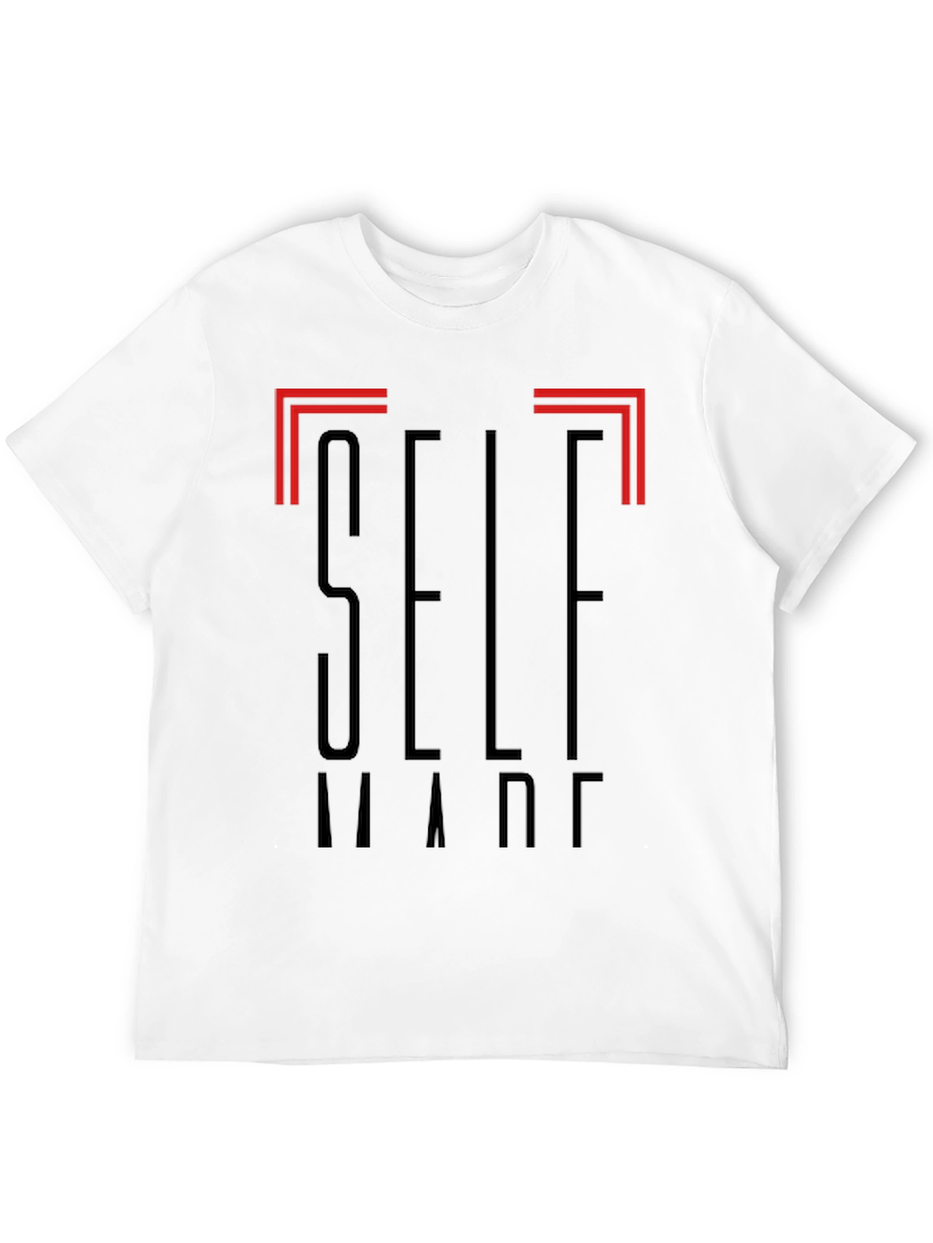 Self Made Graphic Black T-Shirt