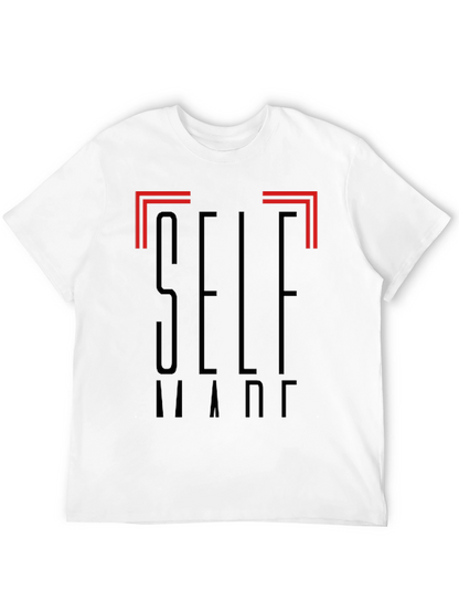 Self Made Graphic Black T-Shirt