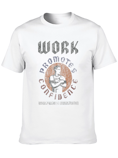 Workout Confidence Black Graphic Tee