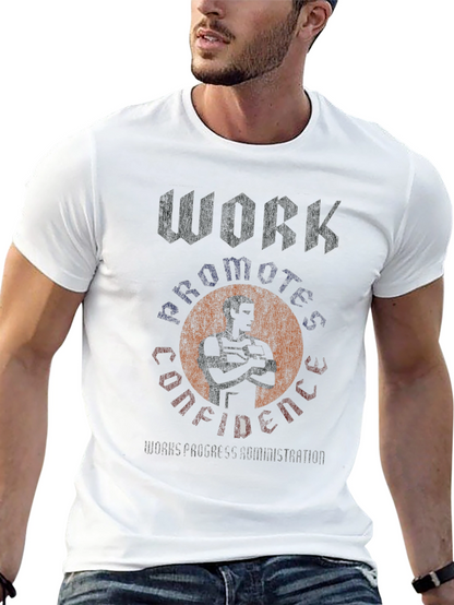 Workout Confidence Black Graphic Tee