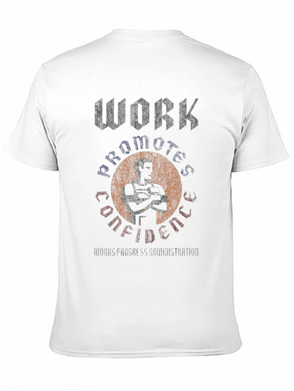 Workout Confidence Black Graphic Tee