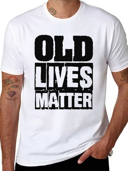 Old Lives Matter Graphic Tee