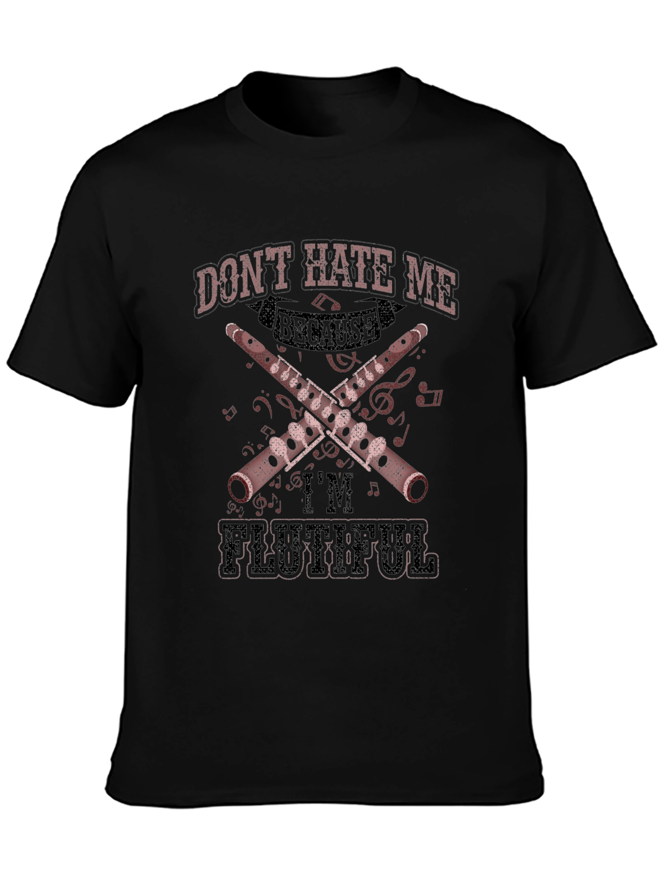 Flute-iful Graphic T-Shirt