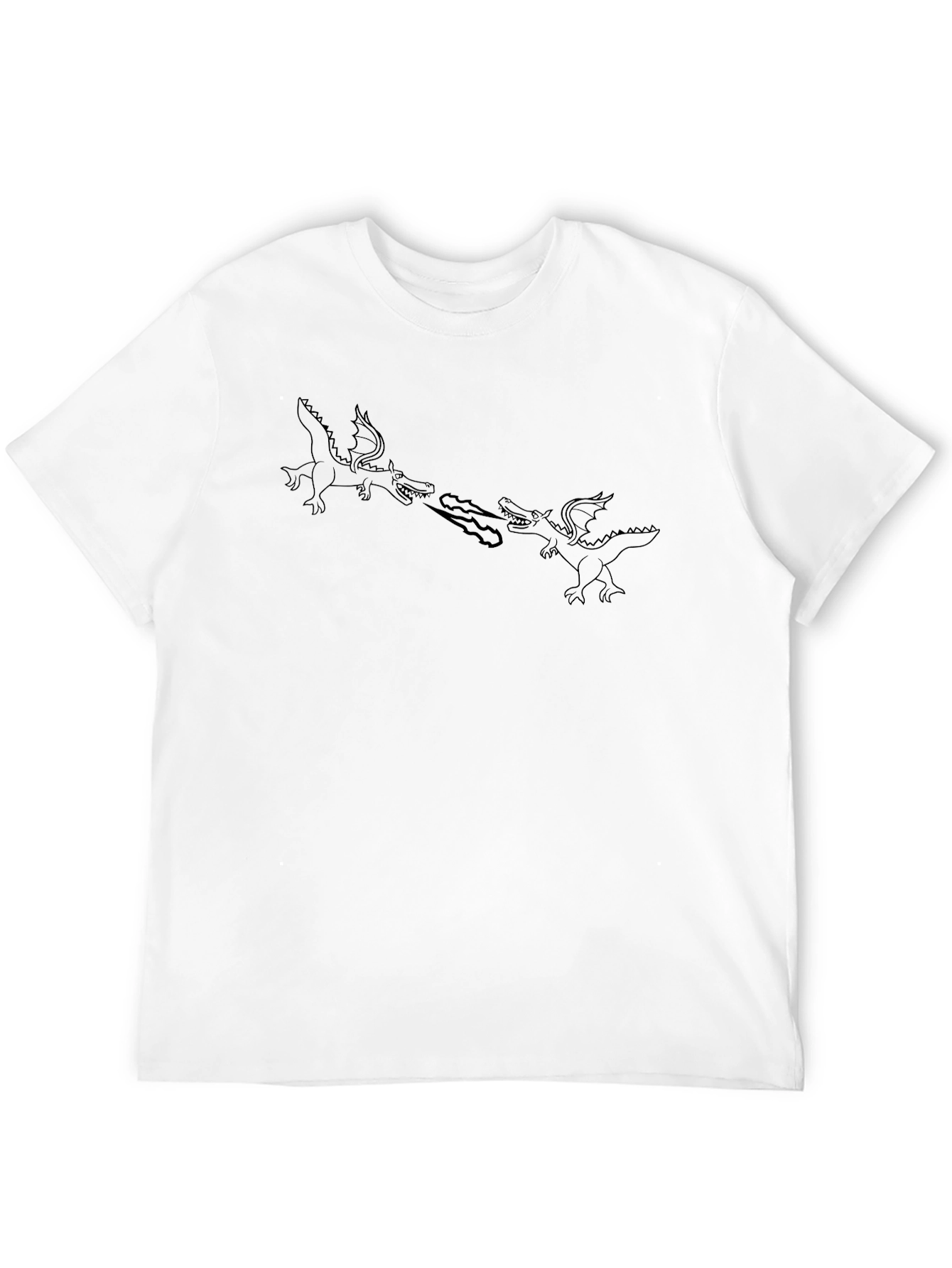 Dragon Duel Black T-Shirt