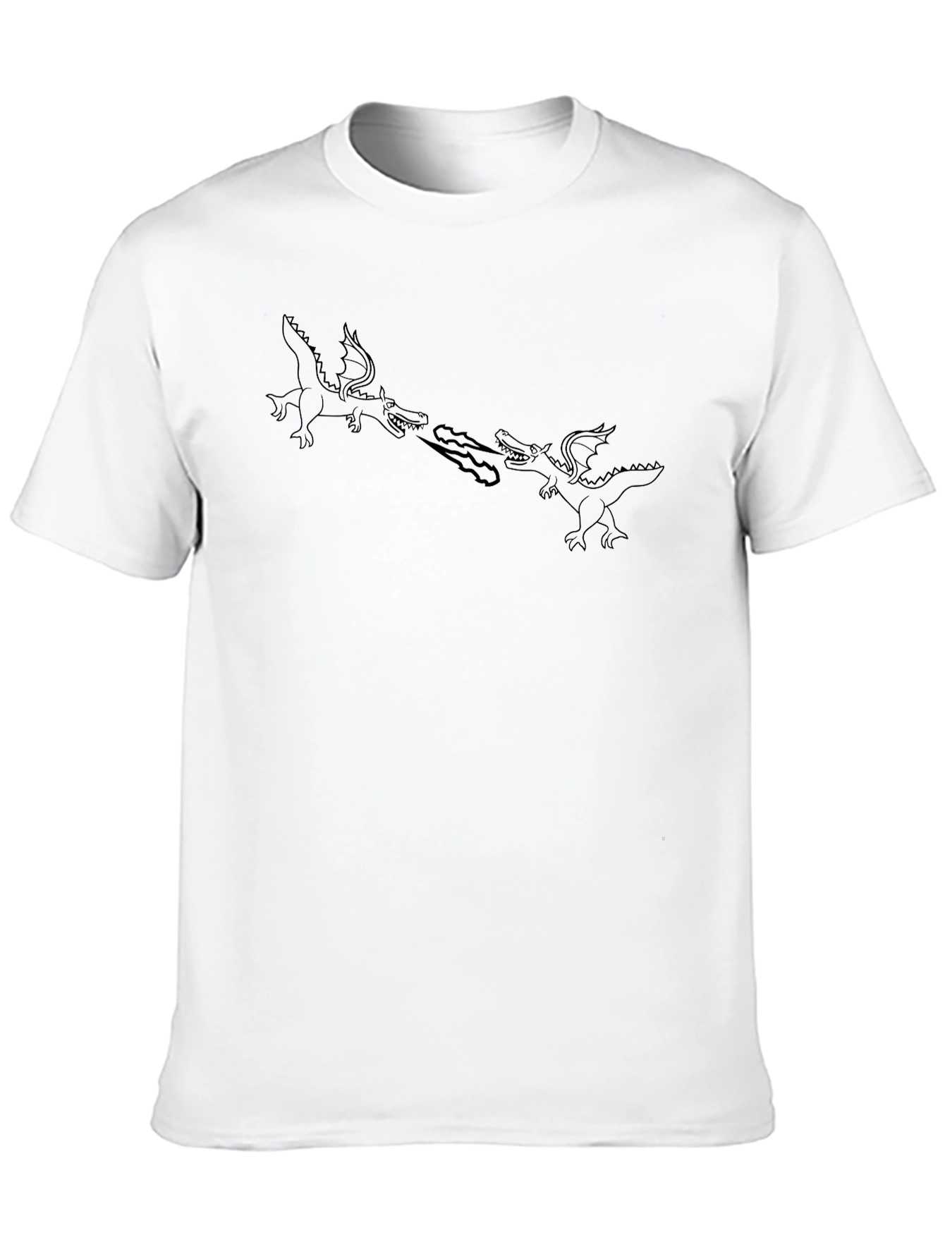 Dragon Duel Black T-Shirt