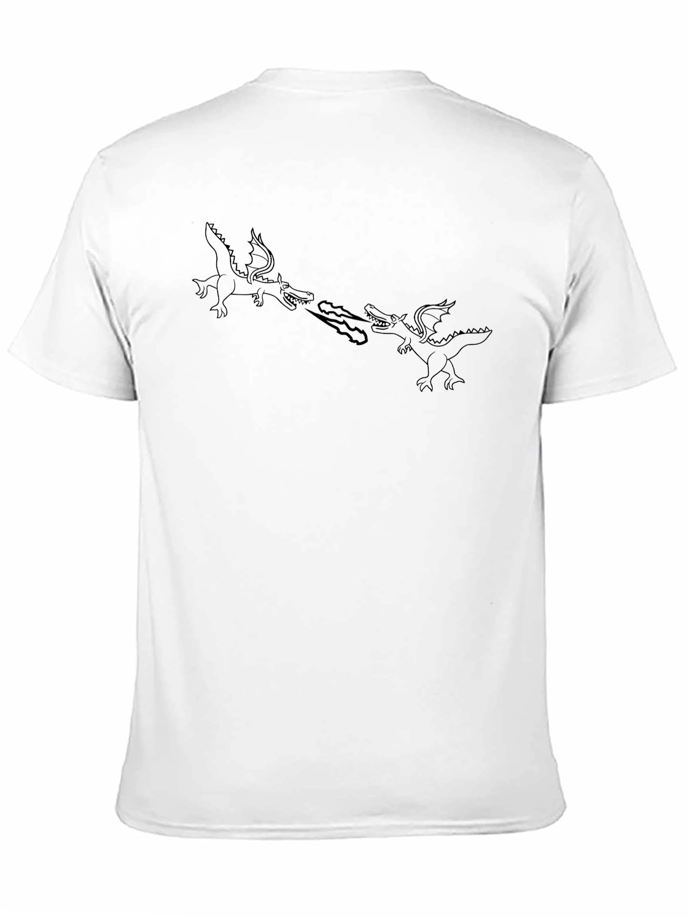 Dragon Duel Black T-Shirt