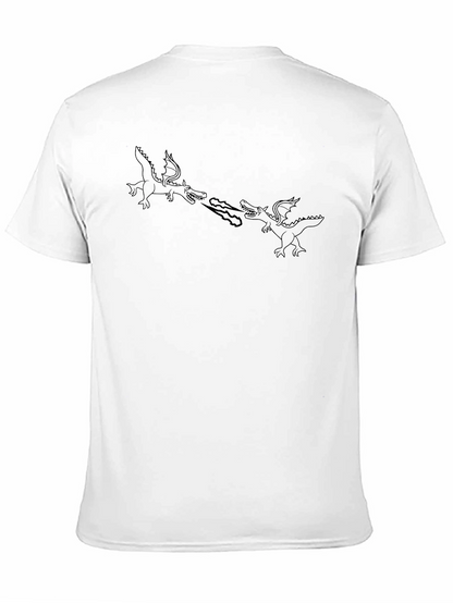 Dragon Duel Black T-Shirt