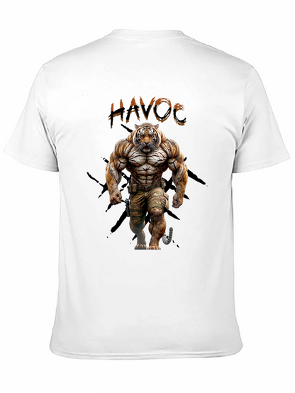 Havoc Tiger Graphic T-Shirt - Bold Design