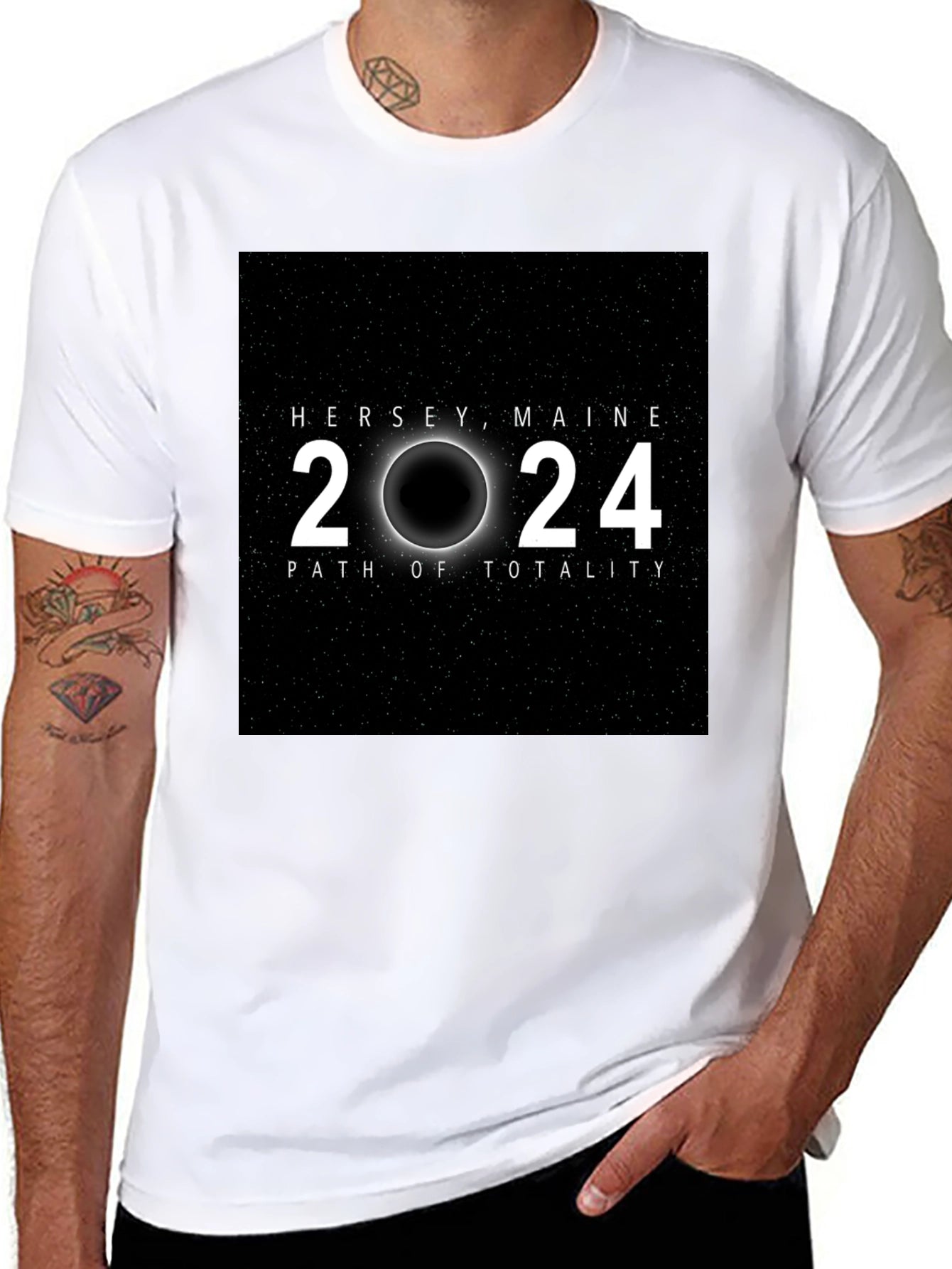 Hersey Maine 2024 Eclipse T-Shirt