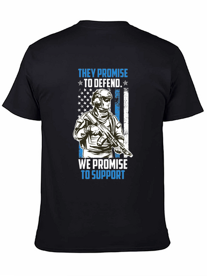 Patriotic Support T-Shirt