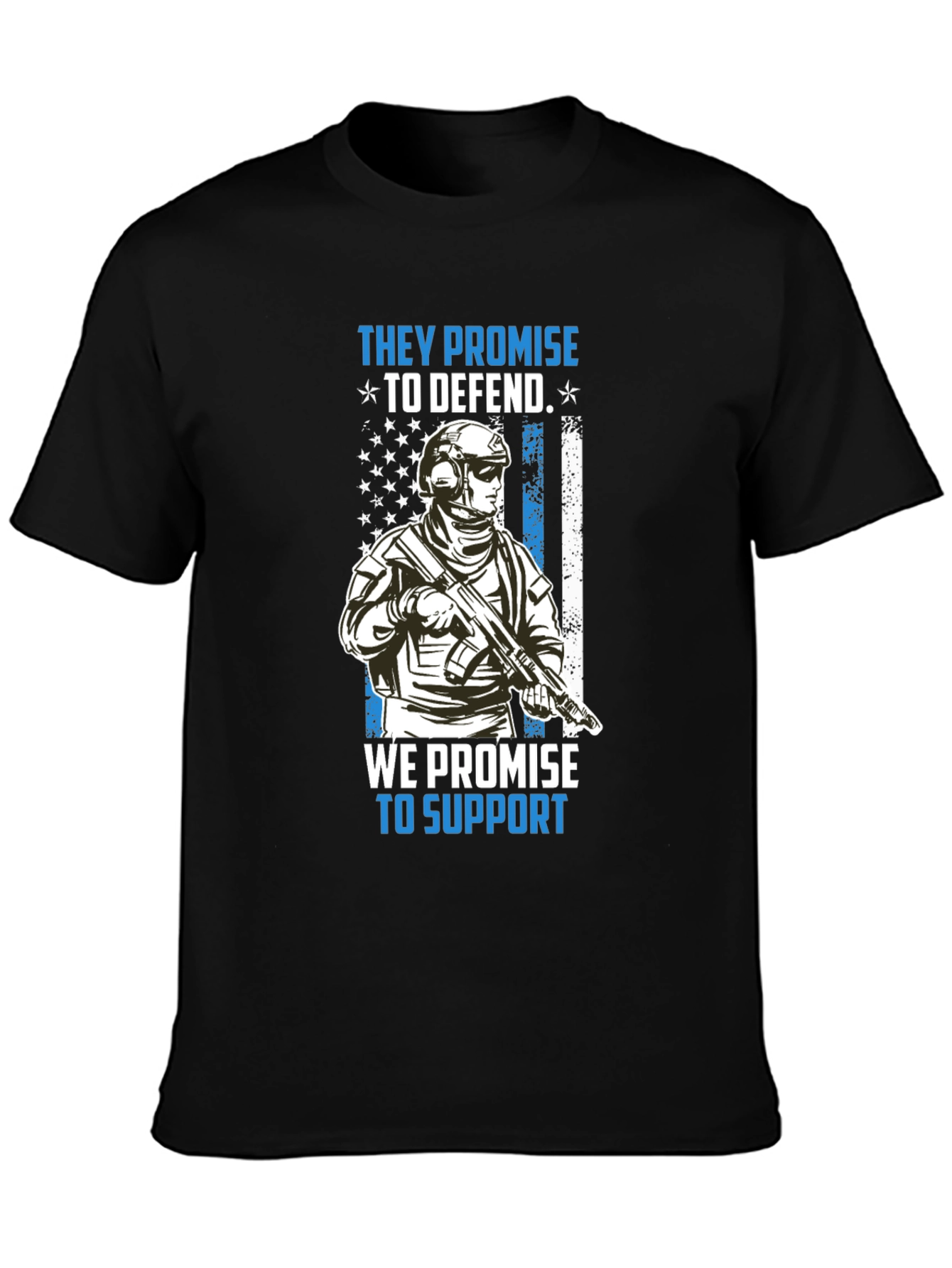 Patriotic Support T-Shirt