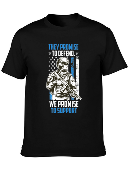 Patriotic Support T-Shirt