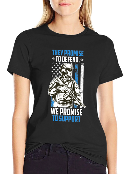 Patriotic Support T-Shirt