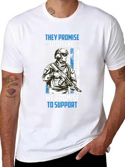 Patriotic Support T-Shirt