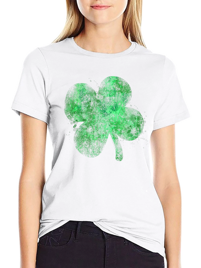 Shamrock T-Shirt - St. Patricks Day Black Tee