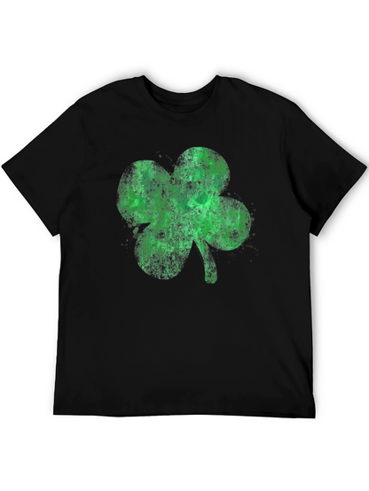Shamrock T-Shirt - St. Patricks Day Black Tee