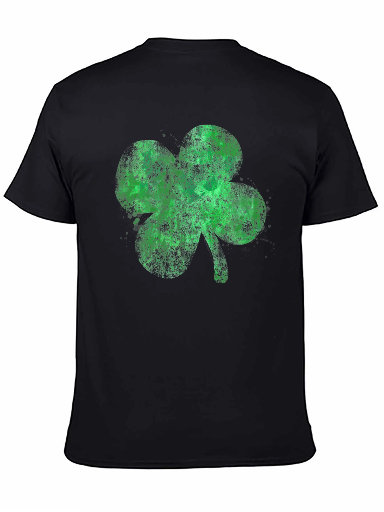 Shamrock T-Shirt - St. Patricks Day Black Tee