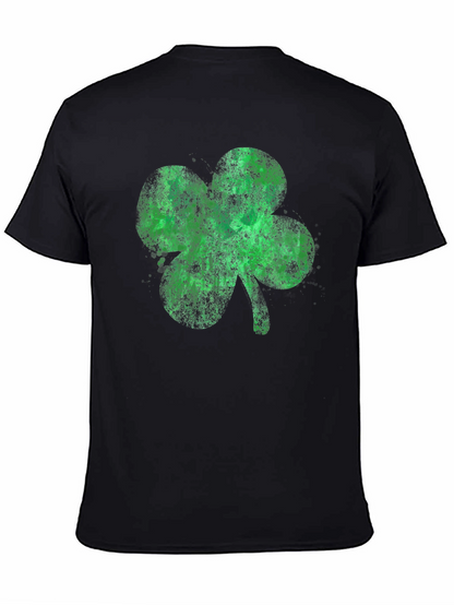Shamrock T-Shirt - St. Patricks Day Black Tee
