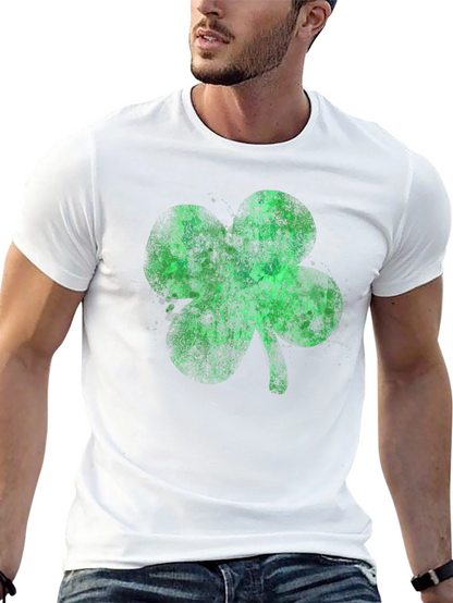 Shamrock T-Shirt - St. Patricks Day Black Tee