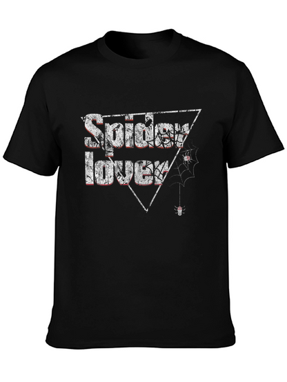 Spider Lover Graphic Tee - Unique Design